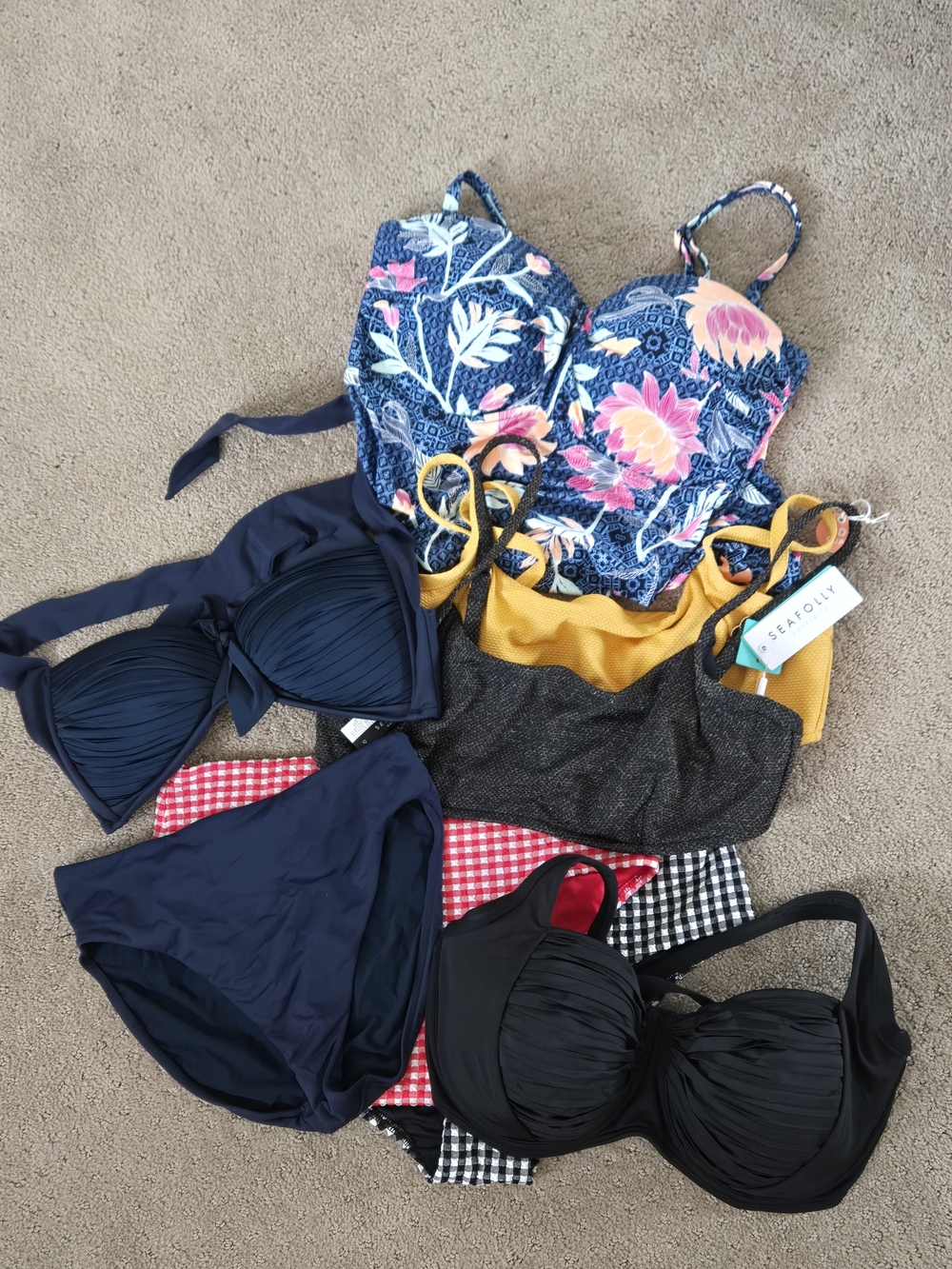 Seafolly Swimsuit Lot, 8 pieces